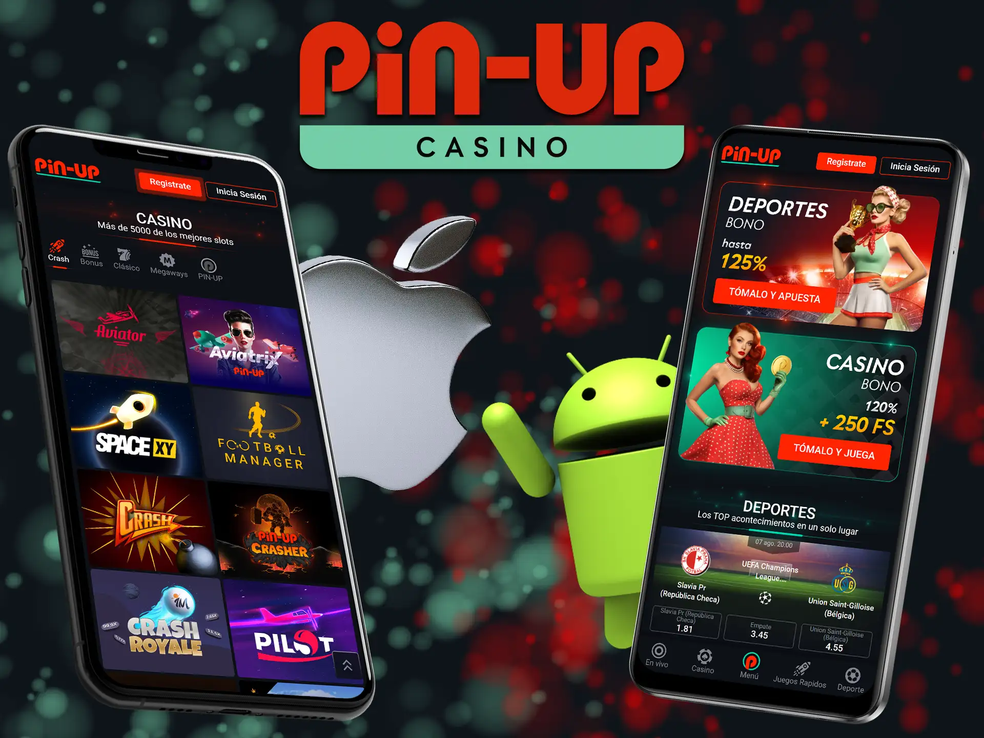 Juega a tus juegos favoritos en cualquier momento y lugar con la aplicación Pin Up Casino.