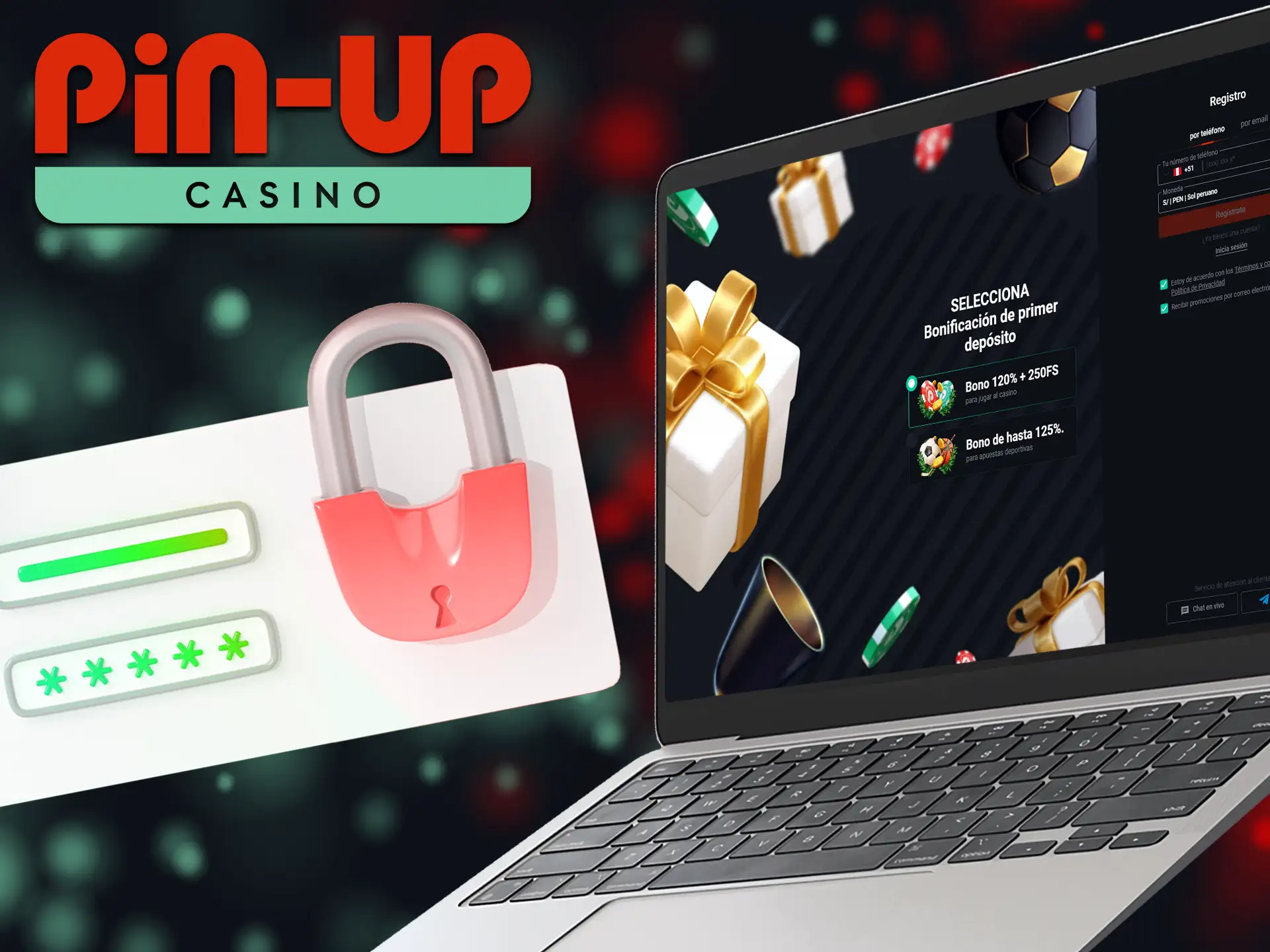 Para disfrutar jugando y apostando en el sitio web de Pin Up Casino, el primer paso es registrarse.