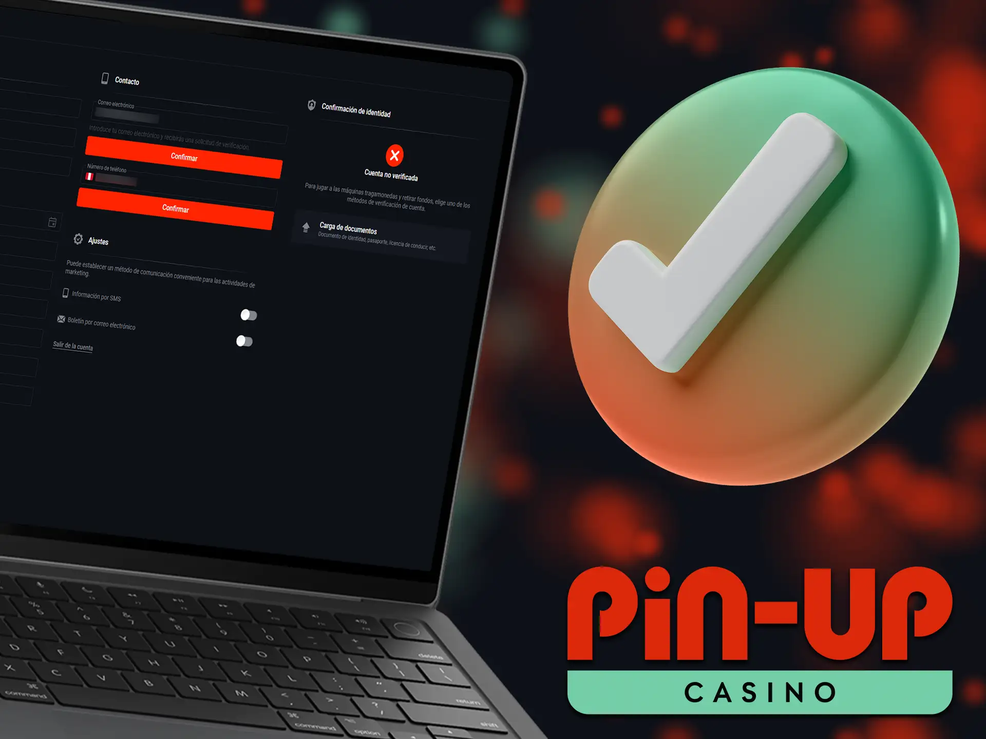 Verificar tu cuenta en Pin-Up es esencial para tu seguridad.