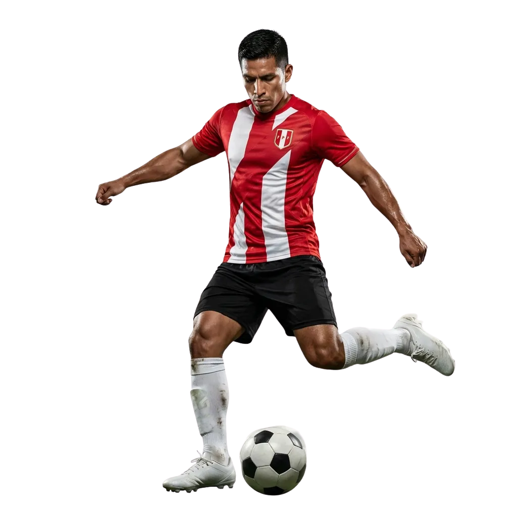 Banner de Pin-Up Perú mostrando apuestas de fútbol, bono de bienvenida +120% y partidos en pantalla