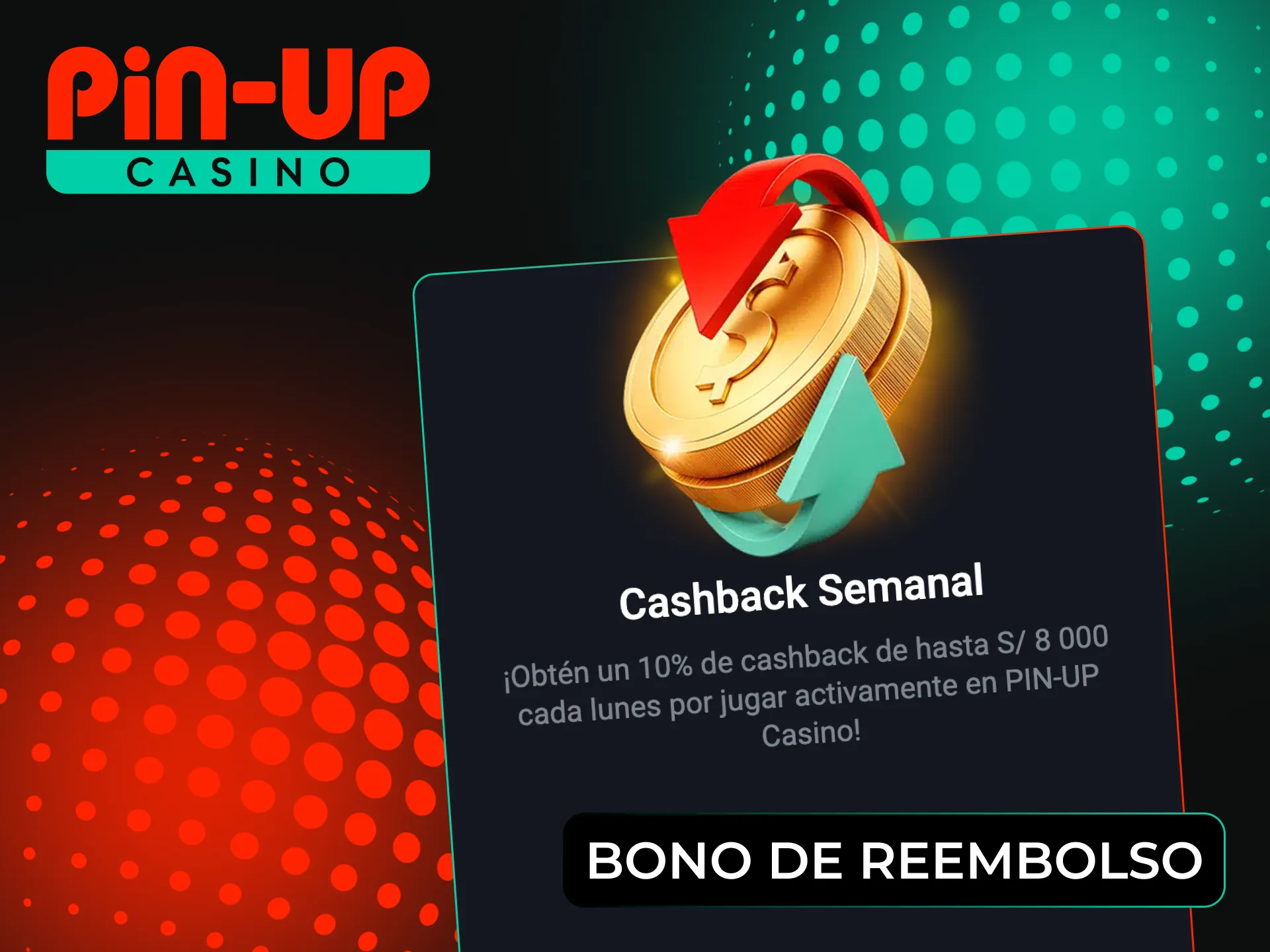 En Pin-Up, los jugadores más fieles reciben devoluciones de dinero cada semana.