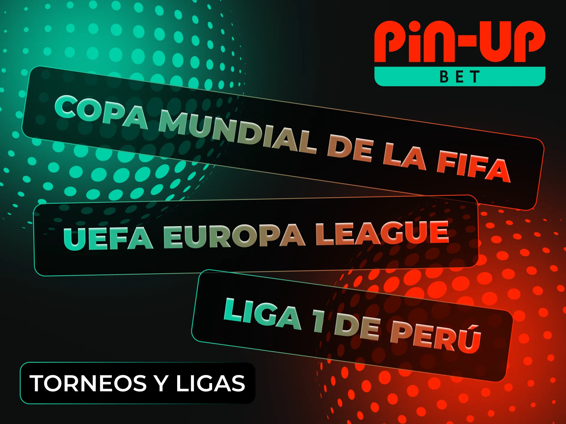 Pin-Up te ofrece una amplia selección de torneos de fútbol para apostar.
