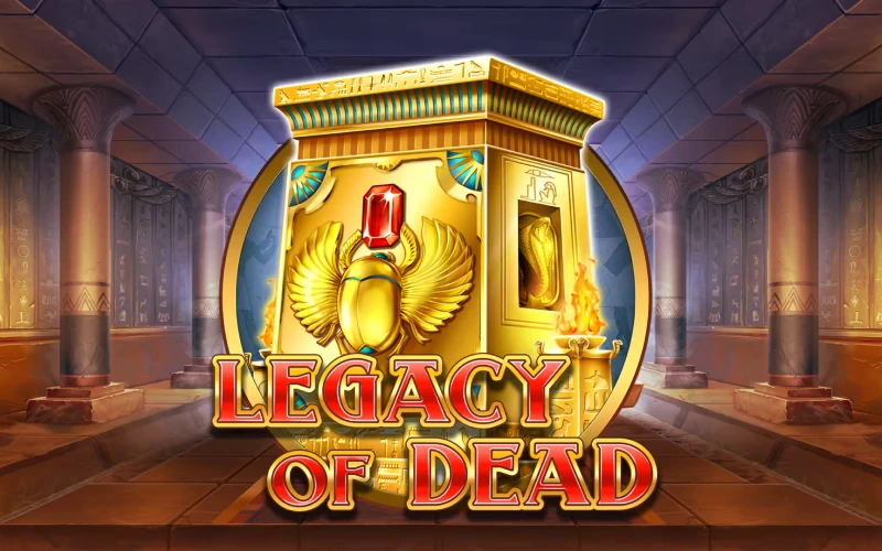 Pon a prueba tus habilidades en la tragamonedas Legacy of Dead en la plataforma Pin-Up.