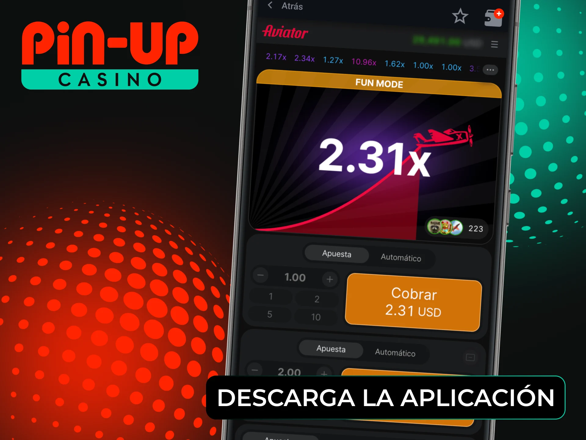 Aprende cómo descargar la aplicación móvil de Pin-Up Casino.