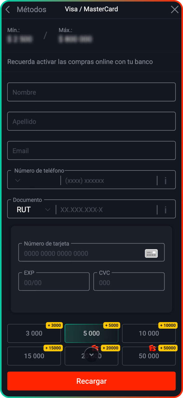 Haz un depósito en Pin-Up para acceder a jugar con dinero real.